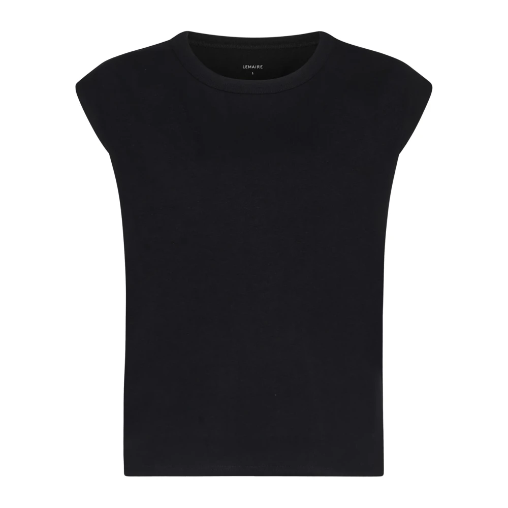 Lemaire Zwarte T-shirts en Polos Black Dames