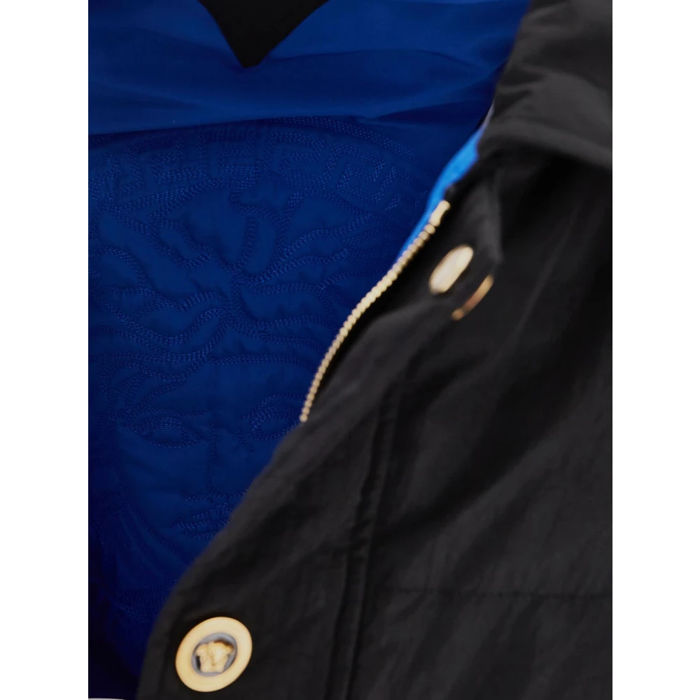 Versace Medusa Blouson Puffer Jas Black Heren