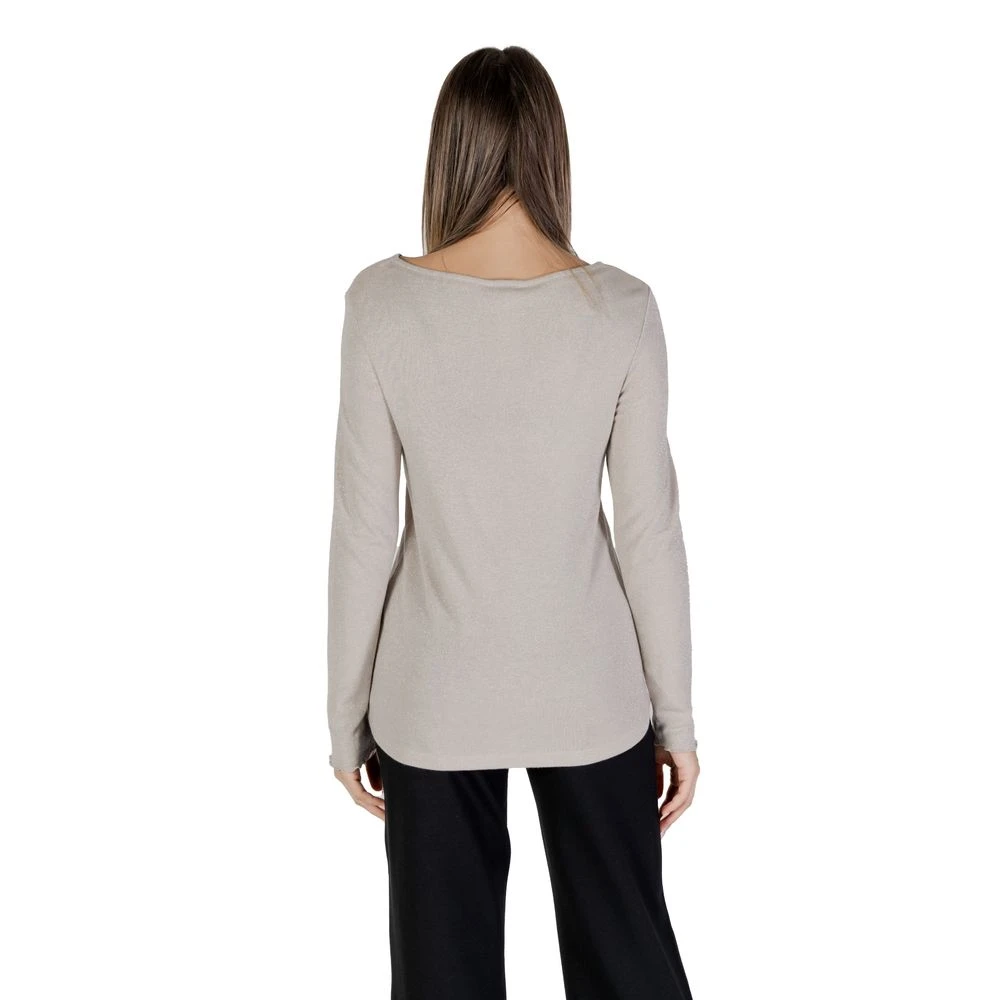 Street One Beige Viscose Top & T-Shirt Beige Dames