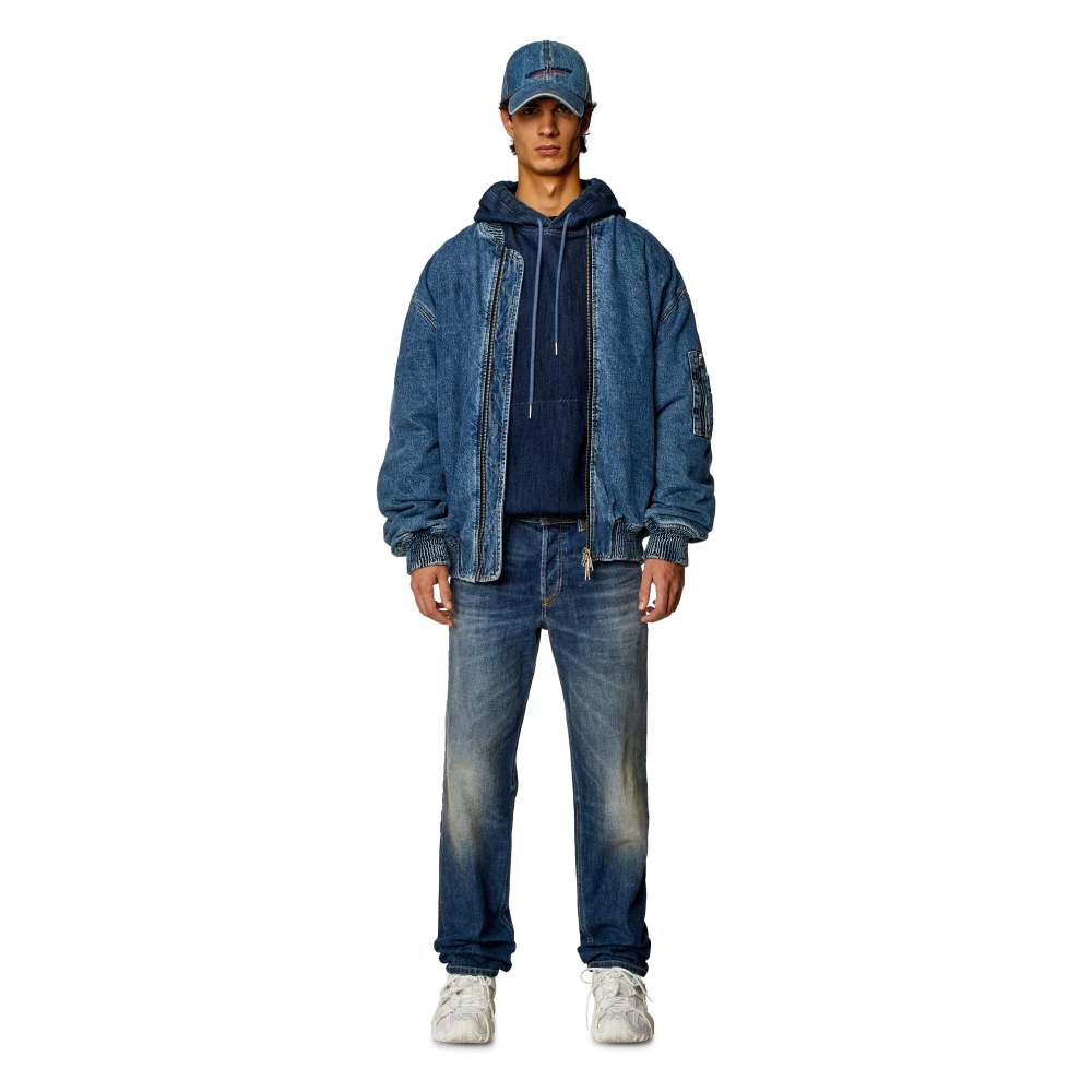 Diesel Tapered Jeans 2023 D-Finitive Blue Heren