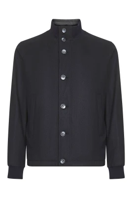 Silk and Cashmere Bomber Jacka