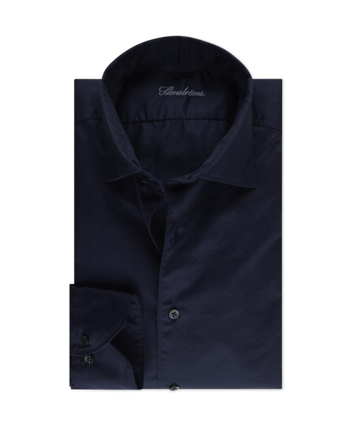 slimline-navy-twill-casual-shirt
