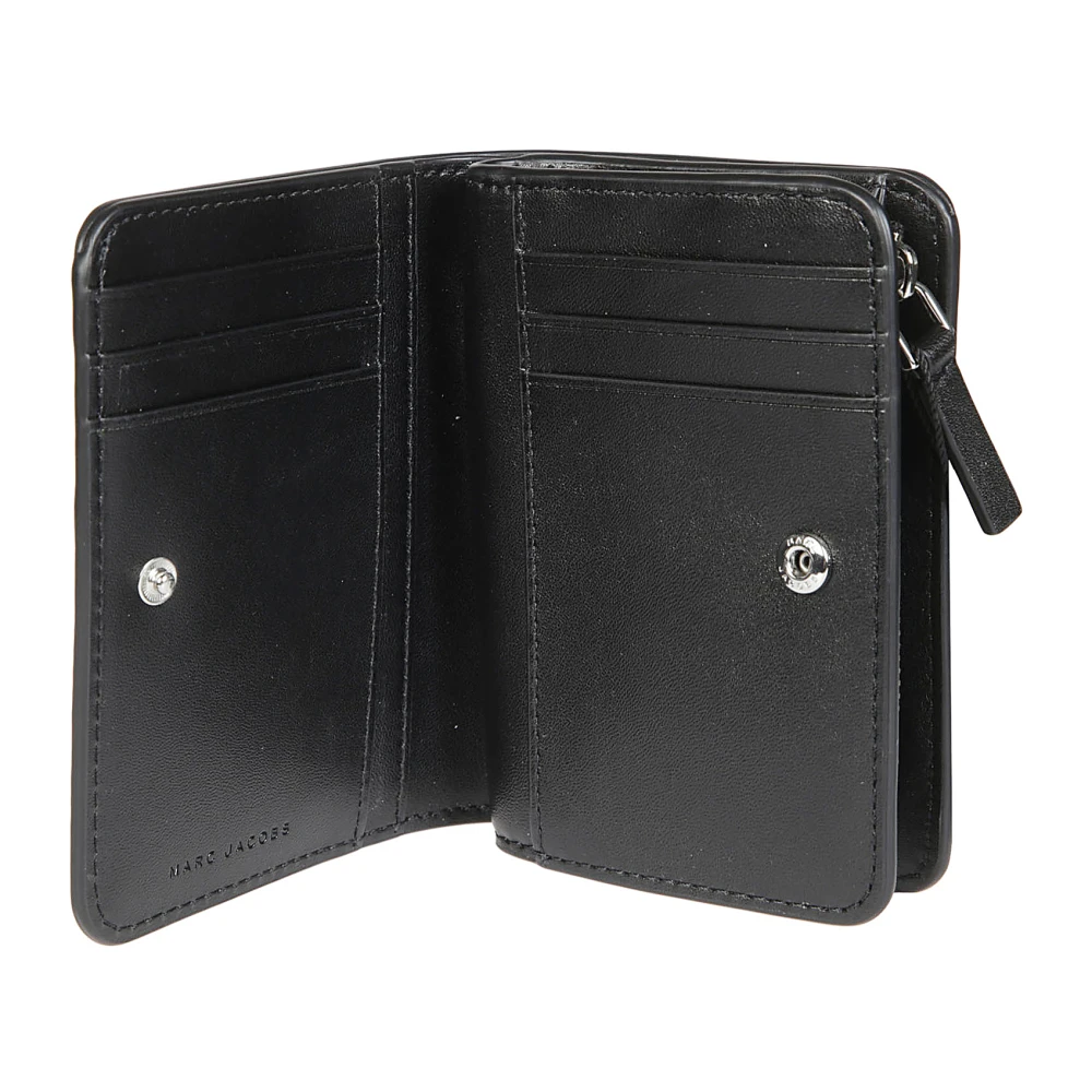 Marc Jacobs Mini Compacte Portemonnee Black Dames