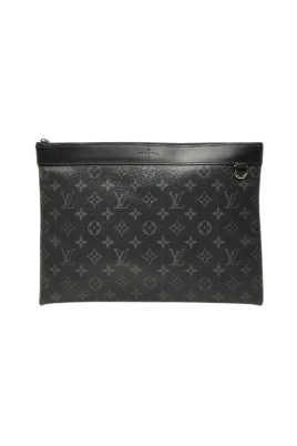 Pre-owned Pochette Discovery Monogram Eclipse clutch bag