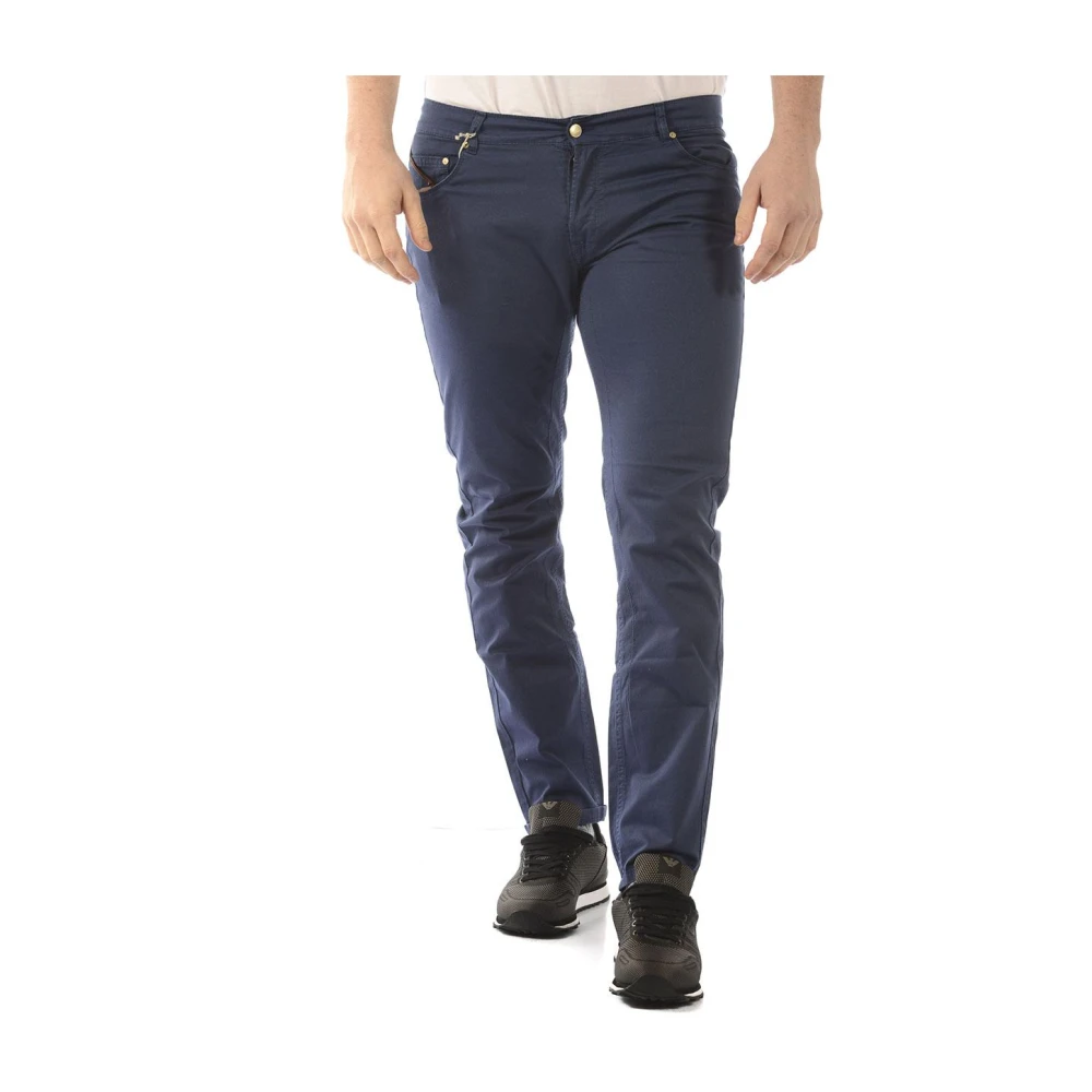 Daniele Alessandrini Men's Blue Chinos, W29, Chinos