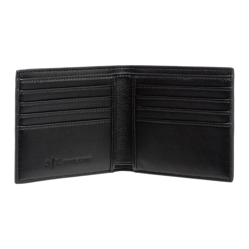 Armani Exchange Portemonnee met logo Black Heren