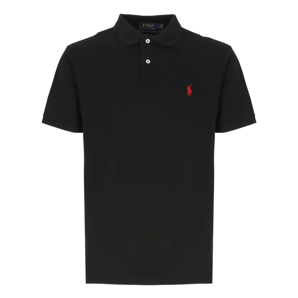 Ralph Lauren Uomo Nero Top, L, New,