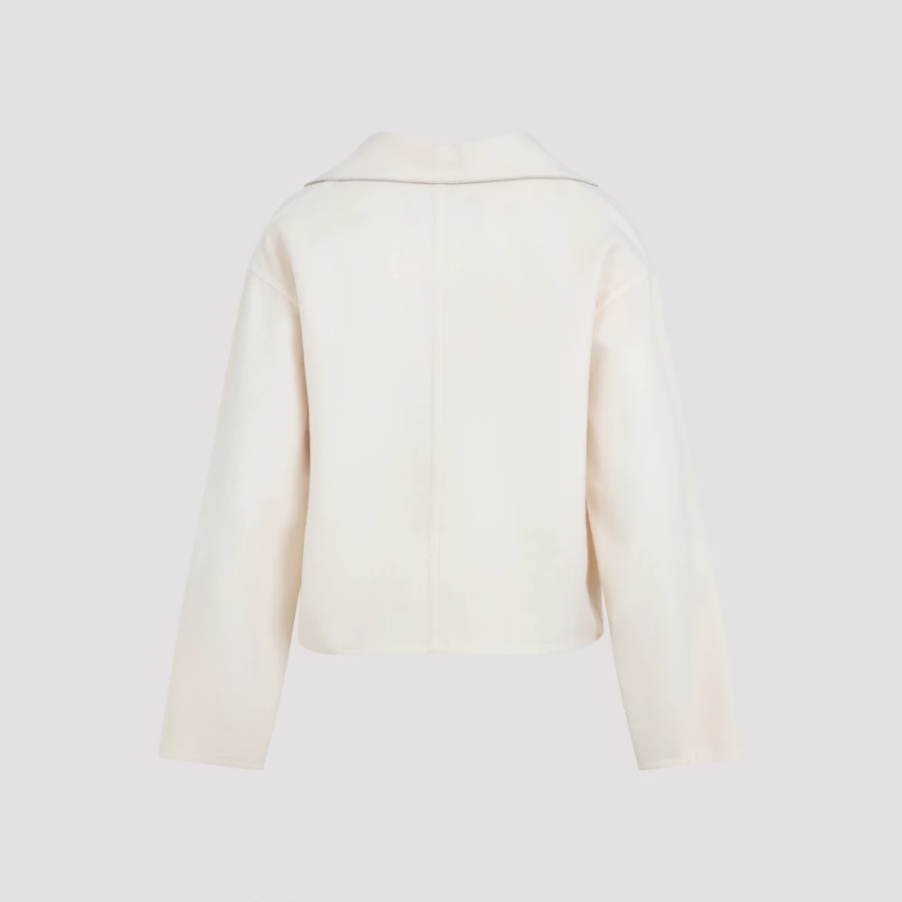 Fabiana Filippi Vaniglia Jas Beige Dames