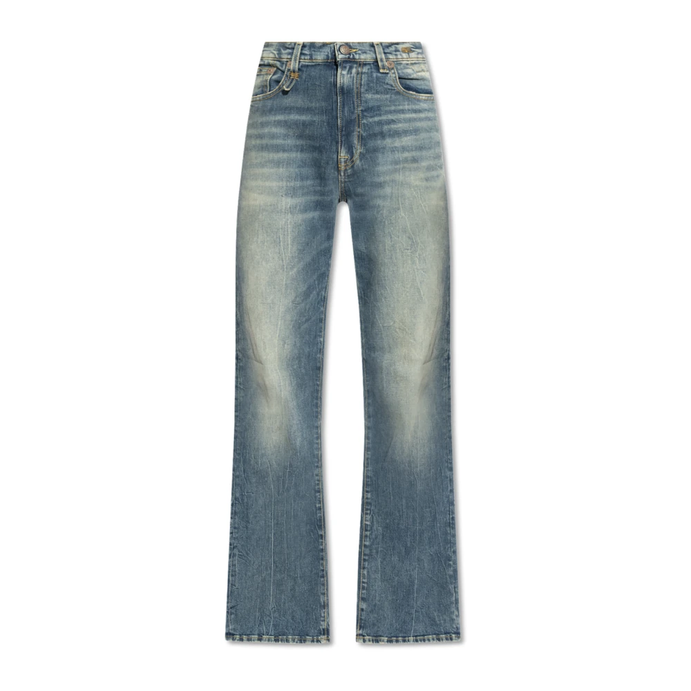 R13 Vintage Effect Jeans Blue Dames