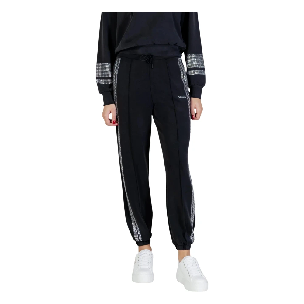 Guess Sweatpants, Female, M, Berthe Cuffed Jogger Black