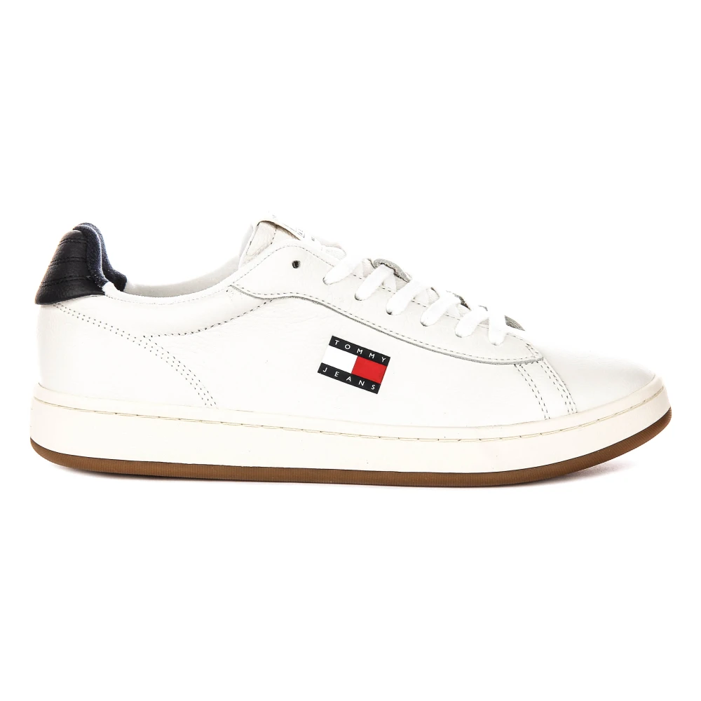 Tommy Hilfiger , Sneakers, Male, White, 10 Uk, Archive 98 Leather Trainers