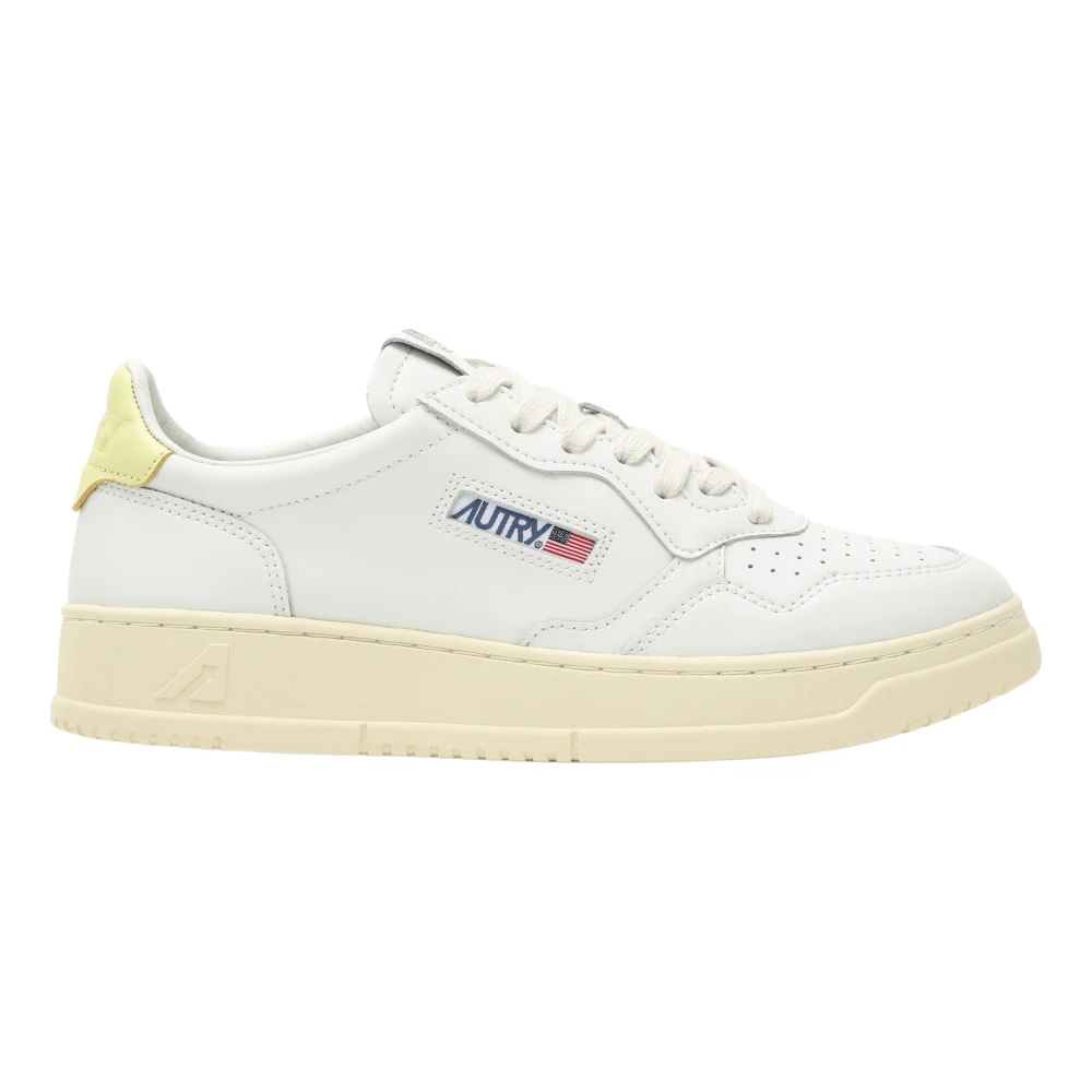 Autry White Low-Top Sneaker - Female - Sneakers - 7 Uk - Shoes