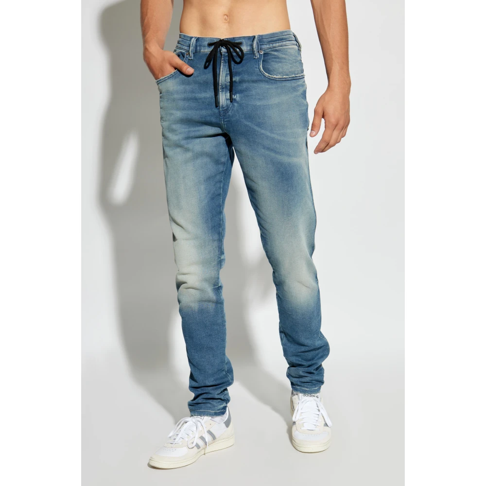 Diesel Versleten Jeans 2062 D-Strukt-B Blue Heren