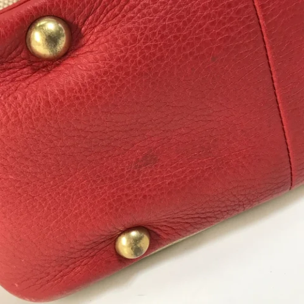 Hermès Vintage Pre-owned Fabric shoulder-bags Beige Dames