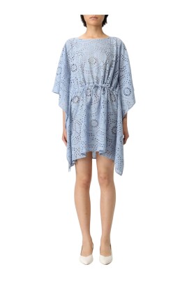 embroidered-mini-dress-with-tie-waist