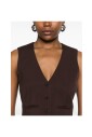 brown-wool-v-neck-sleeveless-coat