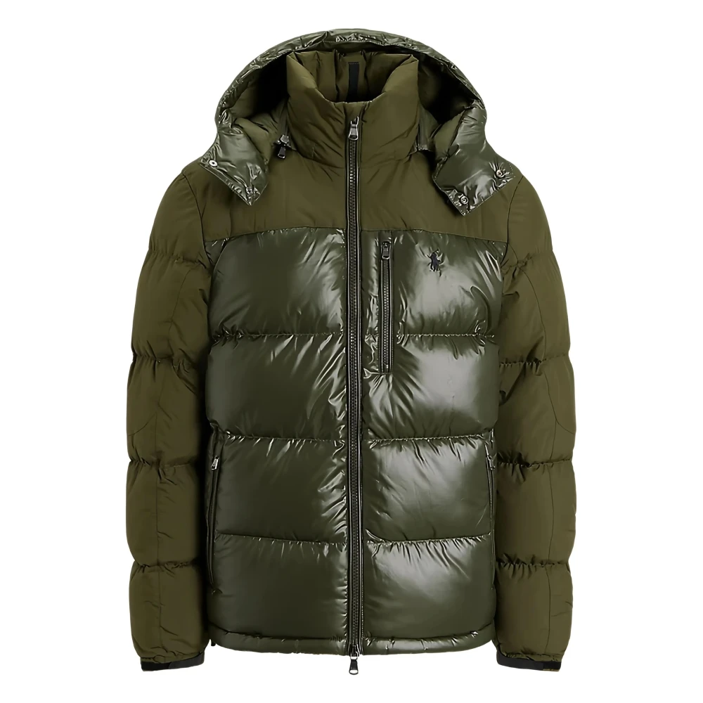 Polo Ralph Lauren Men's Green Winter Jackets, Xl, Dark Loden Insulated Bomber Jacket