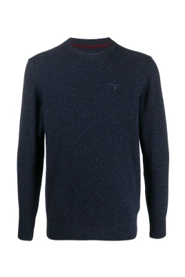 NY91 Navy Maglia Stickat för Män