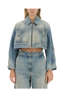Paris LW Cropped Denim Jacket