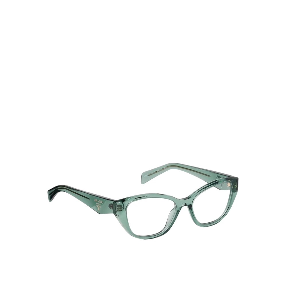 Prada Women's Green Vista Cateye Eyeglasses Medium