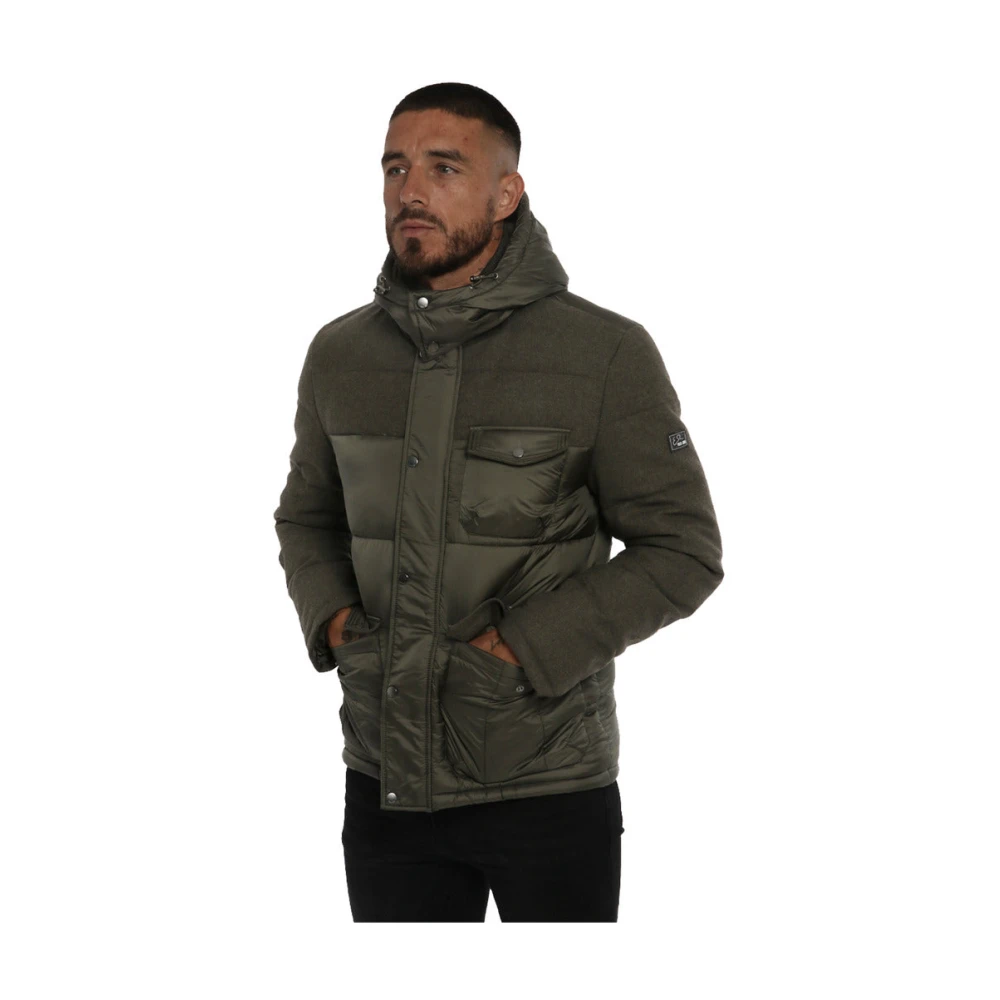 YES ZEE Kleding Jassen Green Heren