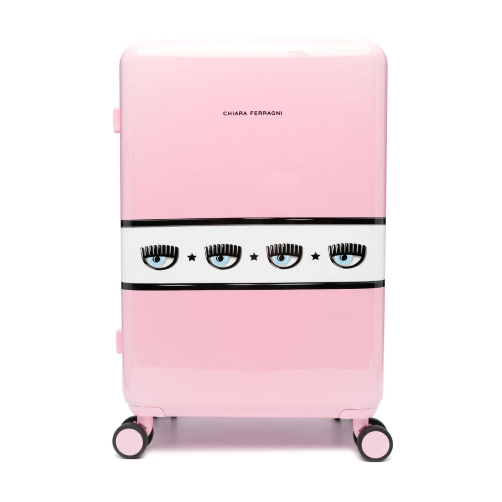 Chiara Ferragni Collection Roze Reistassen voor Vrouwen Pink Dames