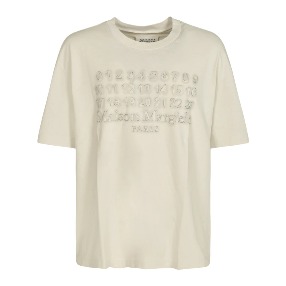 Maison Margiela Stijlvolle T-shirts en Polos White Heren