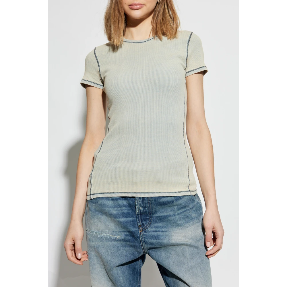 Diesel Top T-Hans-A Gray Unisex