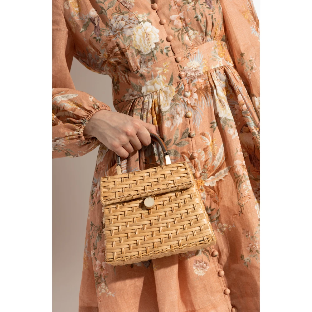 Cult Gaia Handtas Sybil Mini Brown Dames