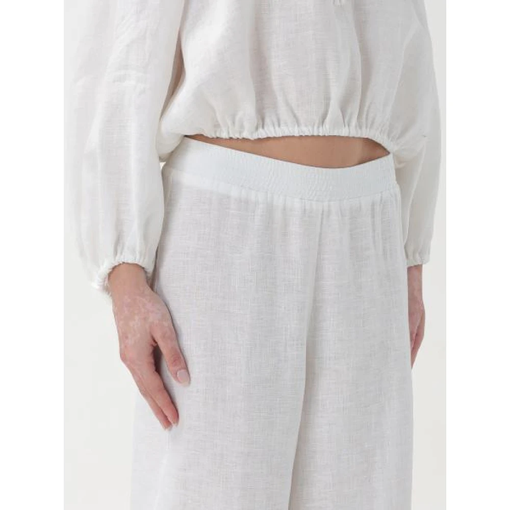 Liviana Conti Witte Broek White Dames