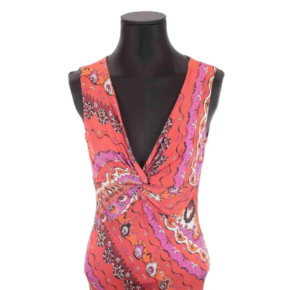 Emilio Pucci Pre-owned Fabric dresses Multicolor Dames