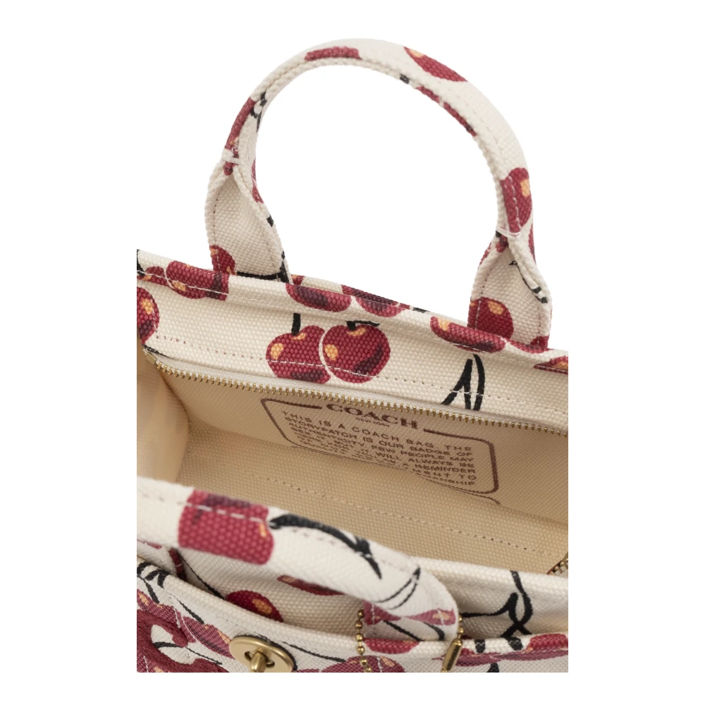 Coach Handtas Beige Dames