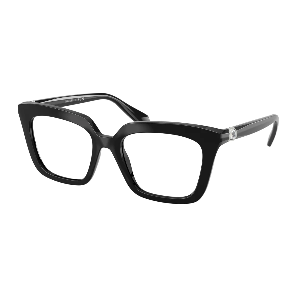 Swarovski Women's Black Glasses, 51 Mm, Fashion Eyeglasses Sk2043 In Blue