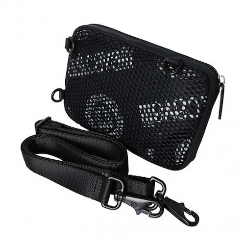 Just Cavalli Heren Zwarte Schoudertas van Kunstleer Black Heren