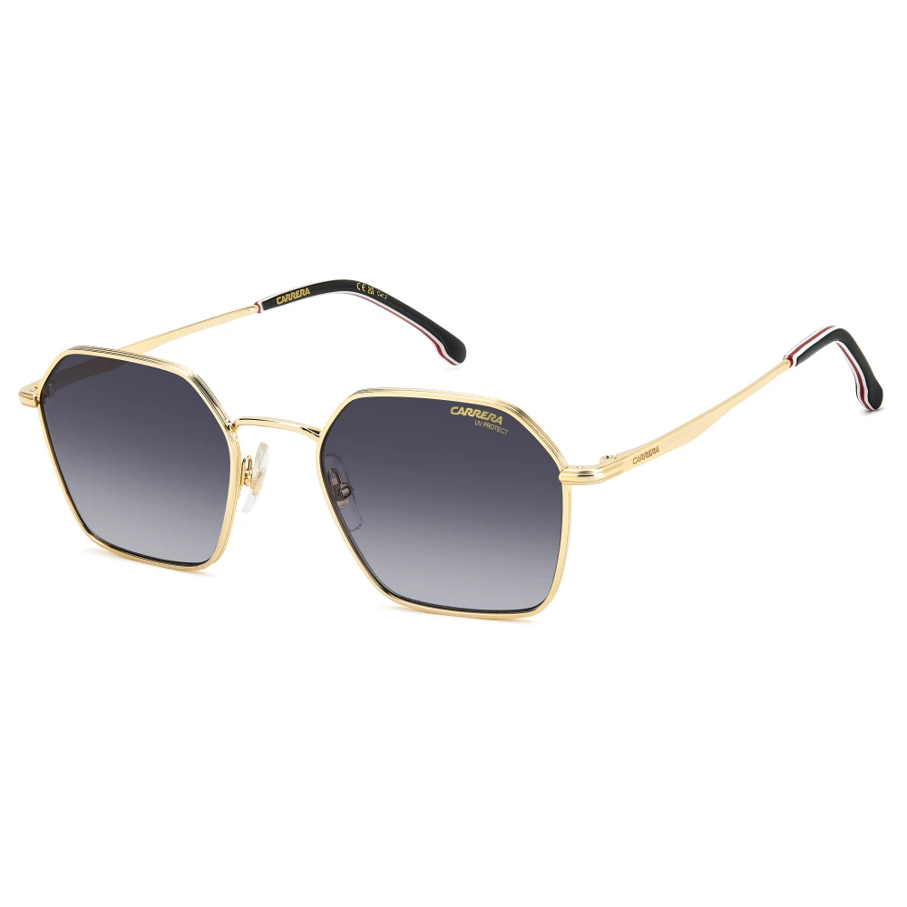 Carrera Men's Yellow Sunglasses, 53 Mm, Gold/Dark Grey Shaded Sunglasses