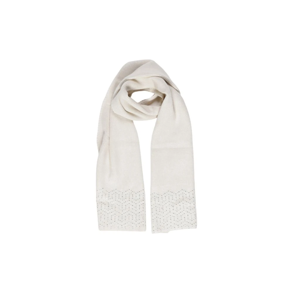 Pieces Beige Polyester Sjaal Herfst Winter Collectie Beige Dames