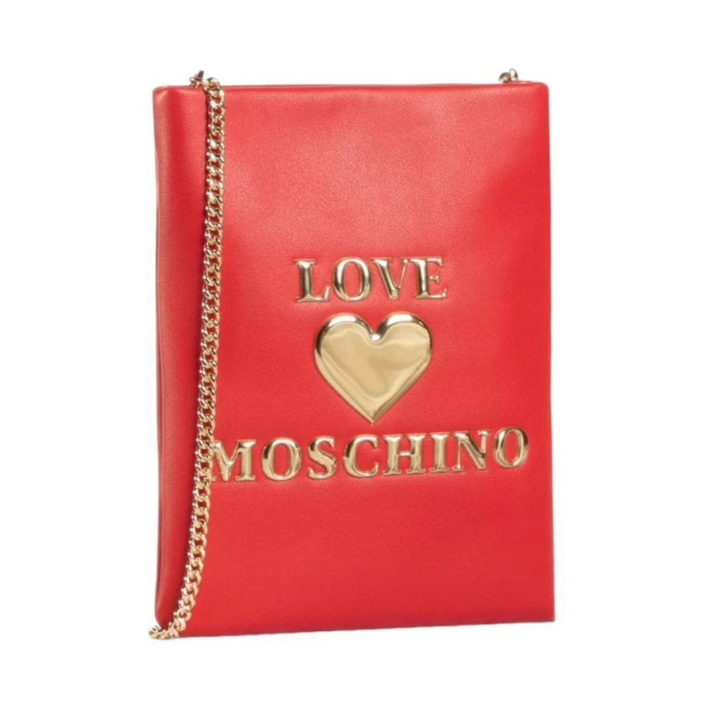 Love Moschino Stijlvolle schoudertas van Jc4058Pp1Ble0 Red Dames