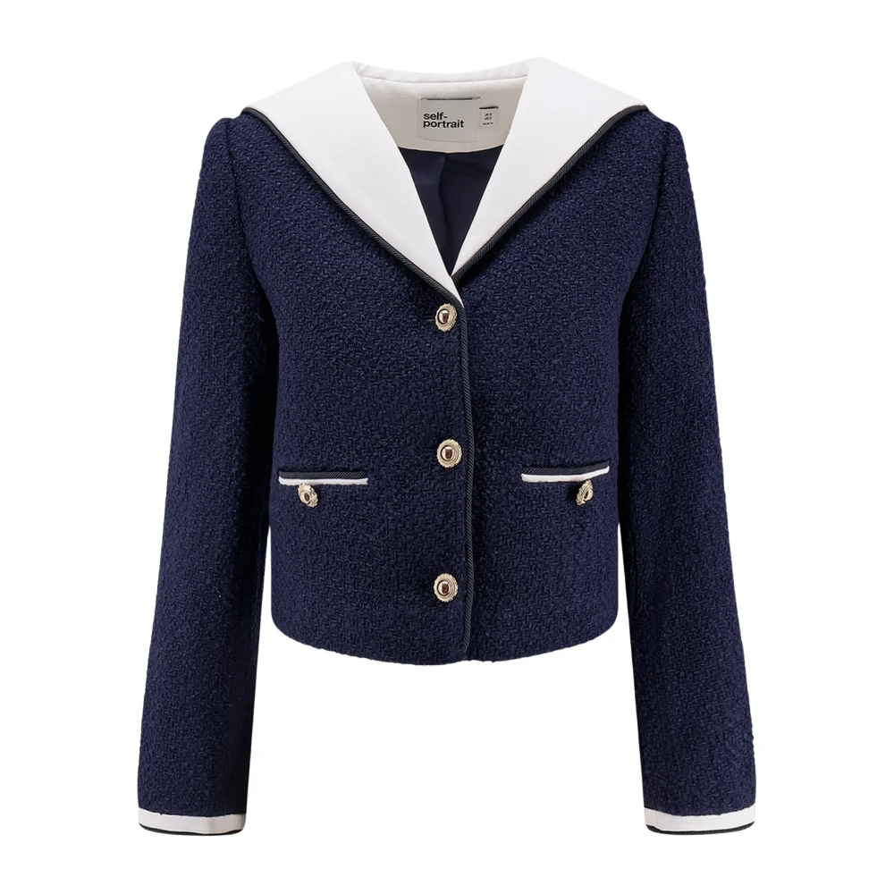 Jackets > Tweed Jackets - - Self Portrait - Modalova