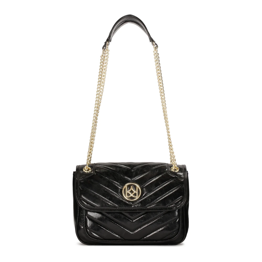 Kazar Zwarte kettinghandtas Black Dames