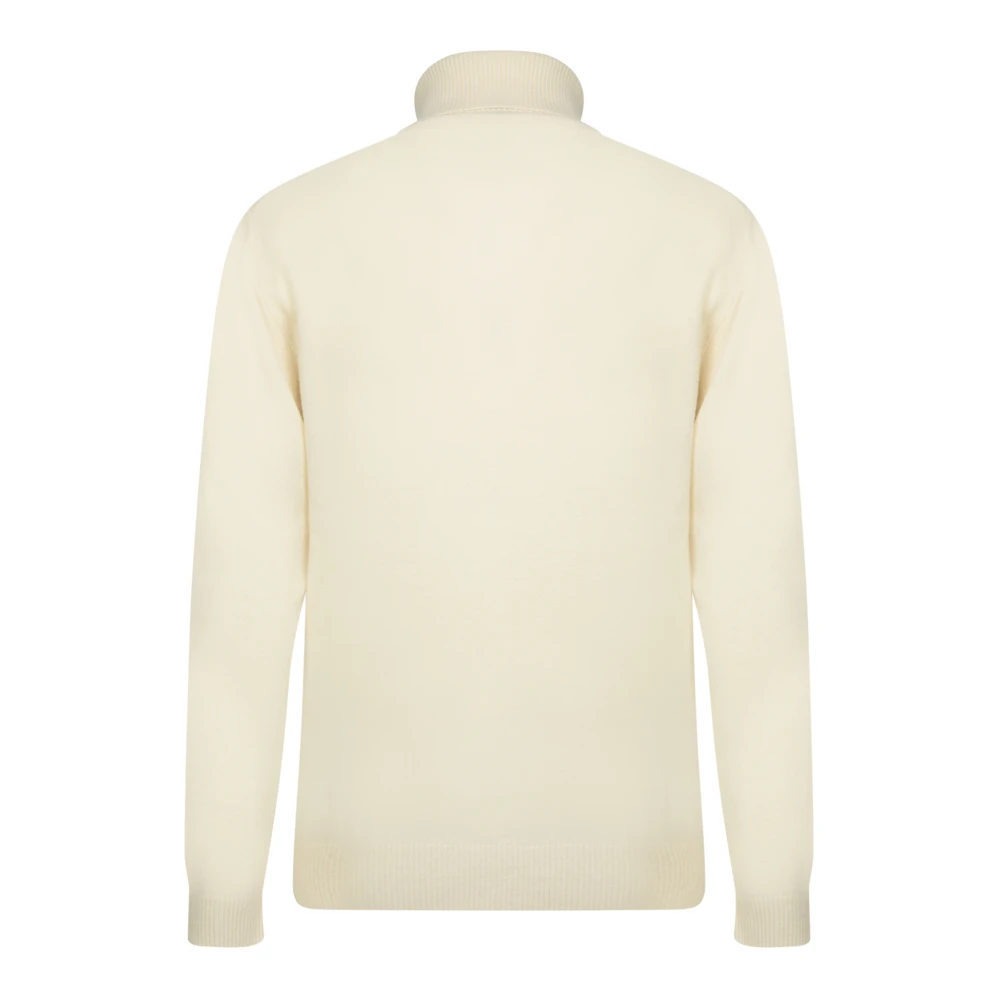 Daniele Fiesoli Witte Gebreide Kleding voor Mannen Aw24 Beige Heren
