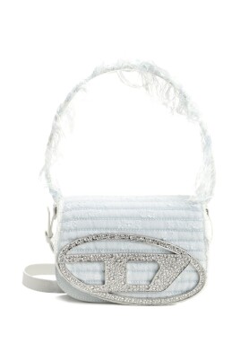 Sac Bandoulière Diesel Femme - Blanc, Polyester - Occasion Parfait état