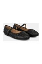 ballerine-en-daim-clous