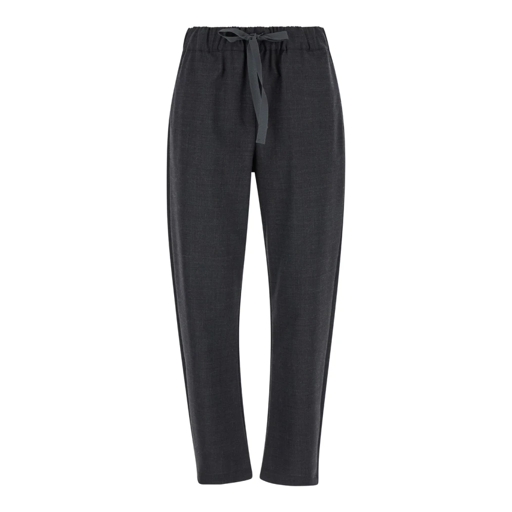 Semicouture Grijze Buddy Broek Gray Dames