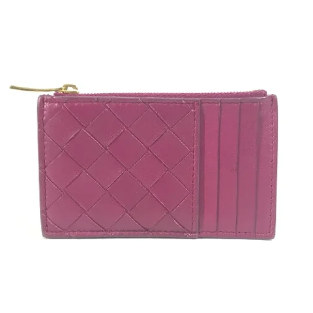 Bottega Veneta Vintage Pre-owned Leather home-office Purple Dames