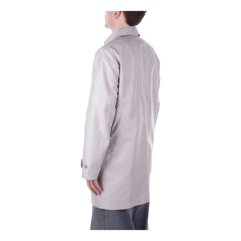 Fay Heren Logo Jas met Verstelbare Mouwen Gray Heren
