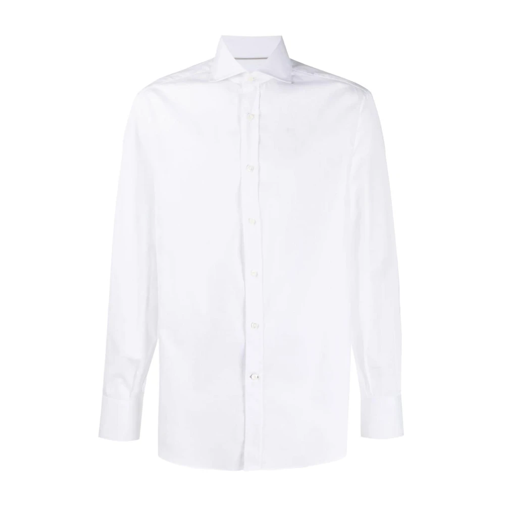 Classica Weißes Button-Up Hemd | Brunello Cucinelli | Hemden | Miinto