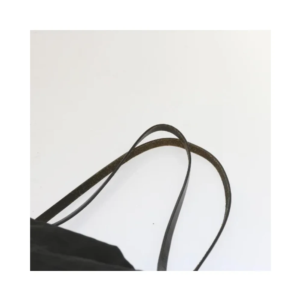 Fendi Vintage Pre-owned Canvas handbags Black Dames