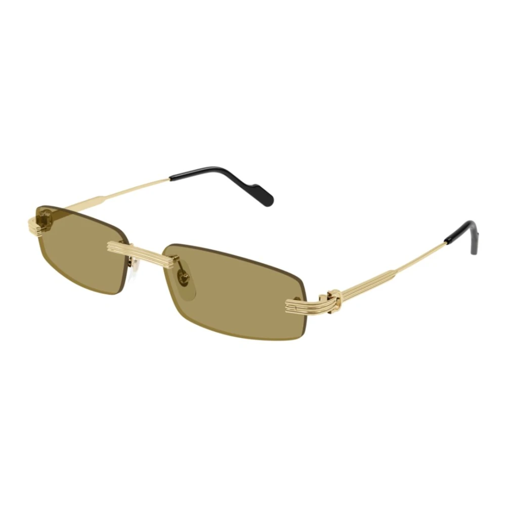 Cartier Unisex Yellow Sunglasses, 57 Mm, Première Sunglasses
