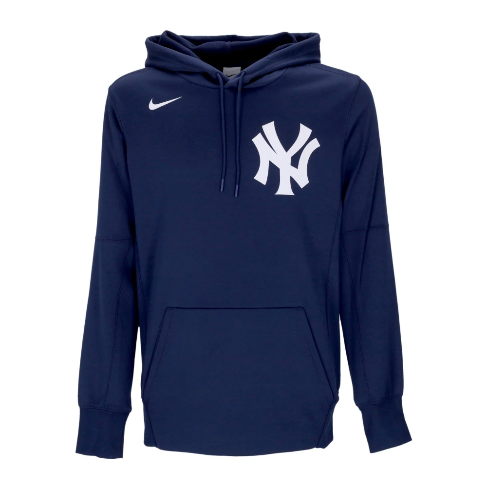 Nike MLB Wordmark Therma Performance Hoodie Blue, Herr