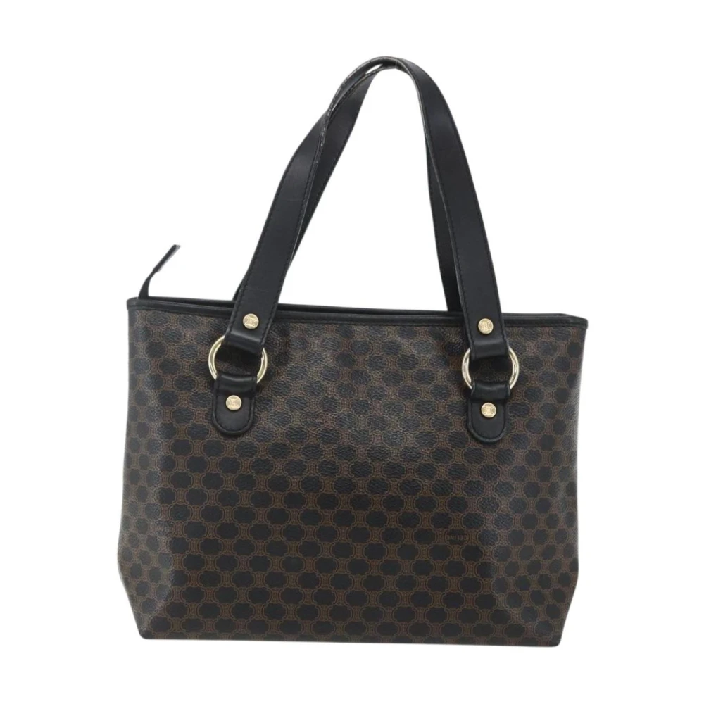 Celine Vintage Women's Black Pre-Owned Vintage Shoulder Bag